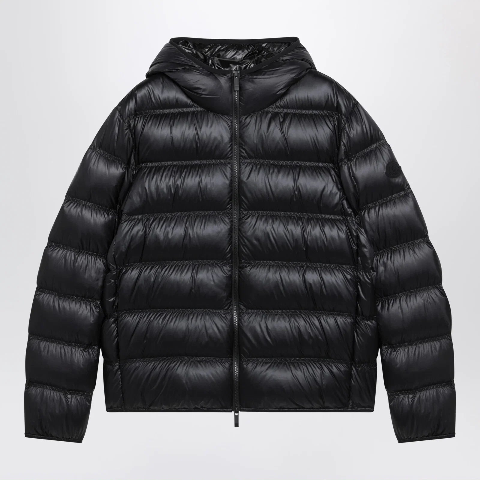 Moncler Guadiana hooded nylon down jacket in black