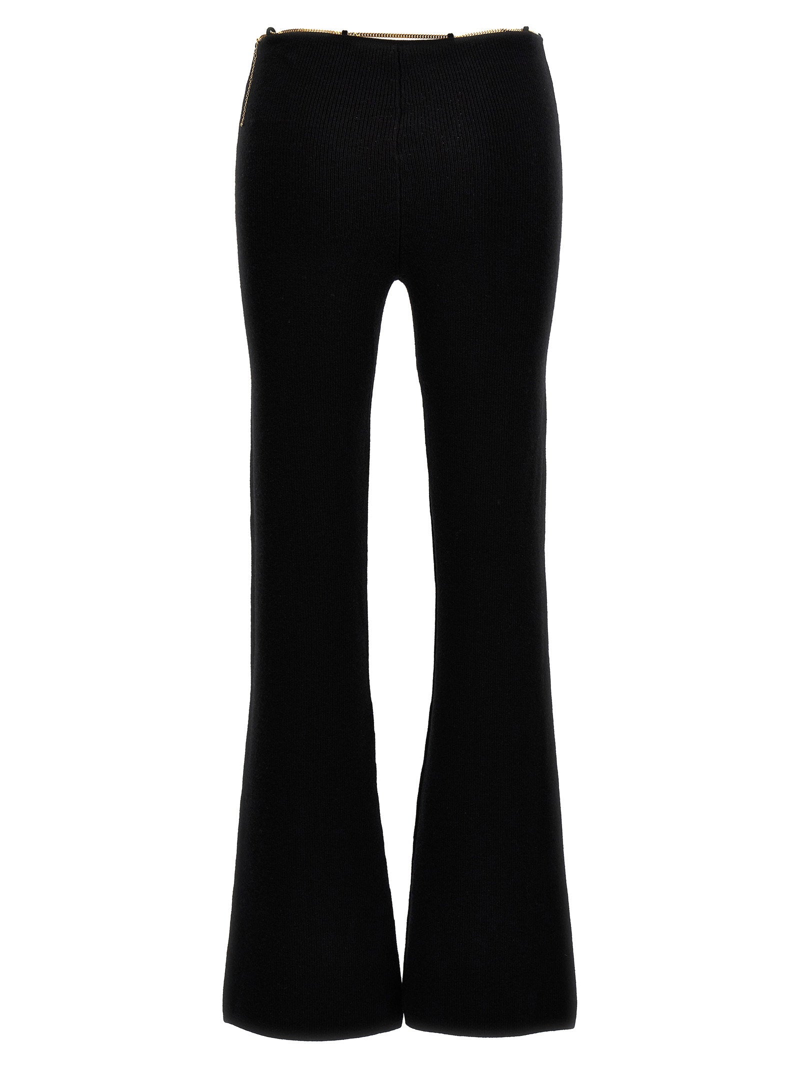 Alexander Wang Gold Nameplate Chain Pants