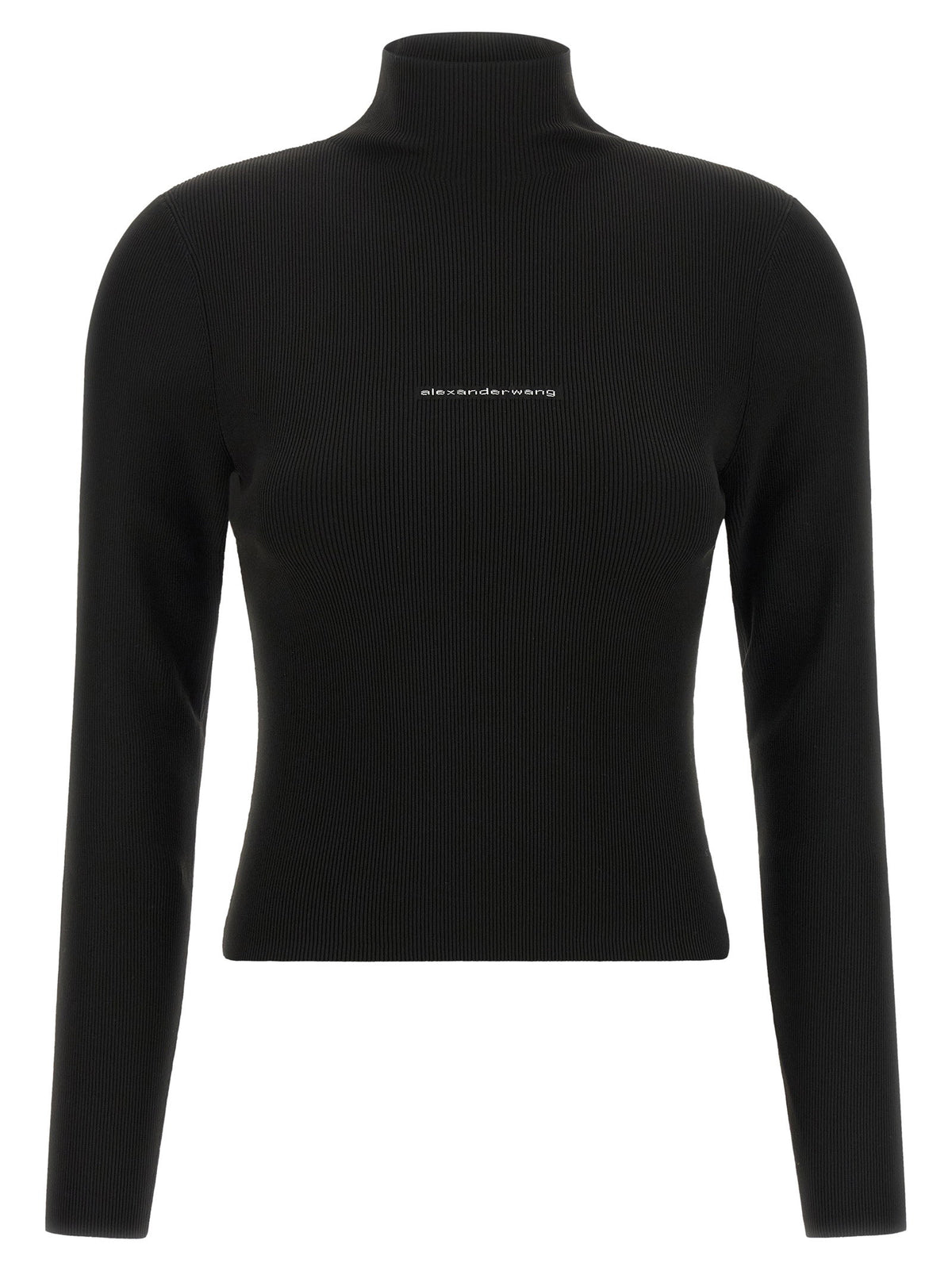 Alexander Wang Ribbed Sweater With Logo