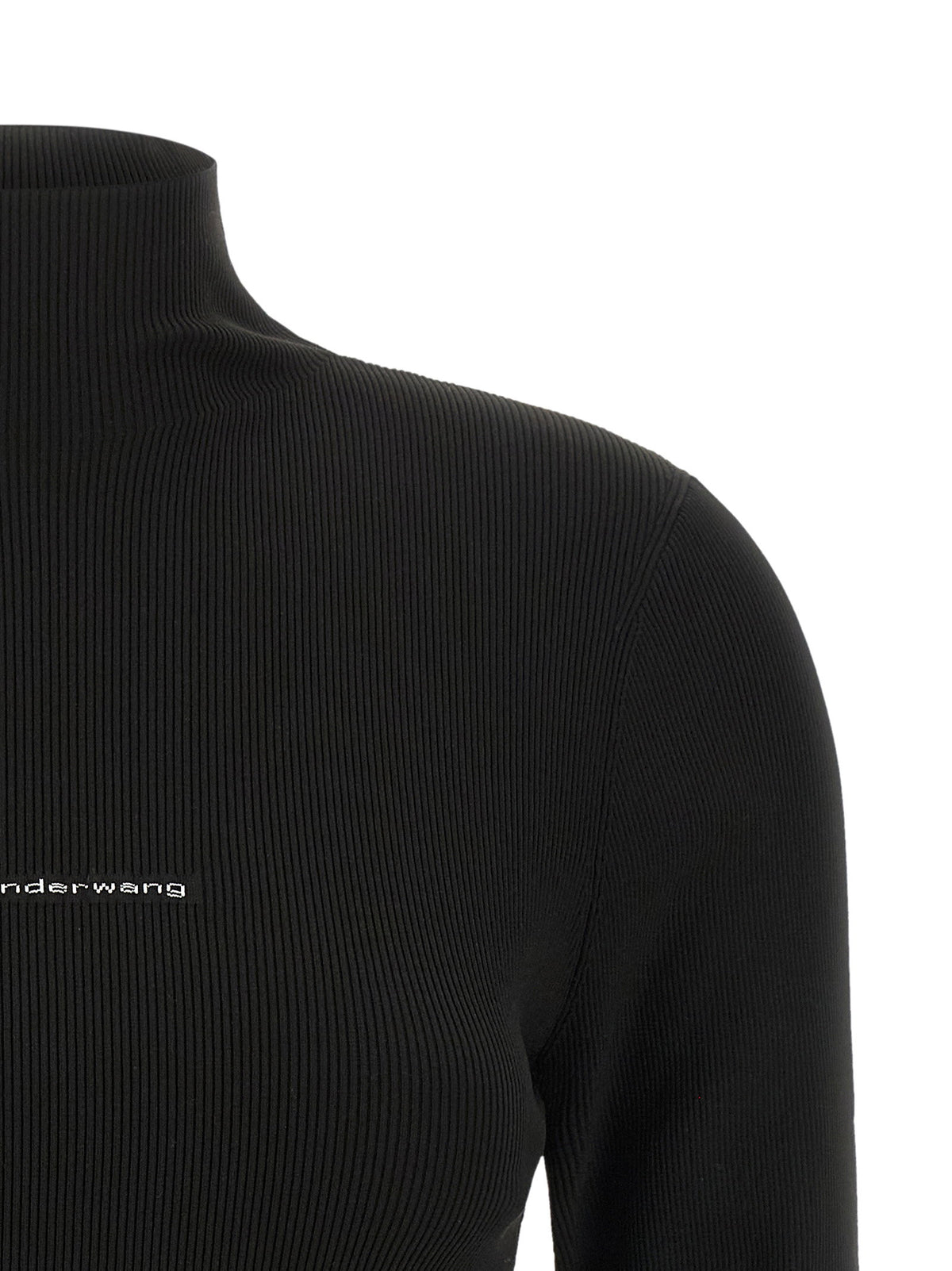 Alexander Wang Ribbed Sweater With Logo
