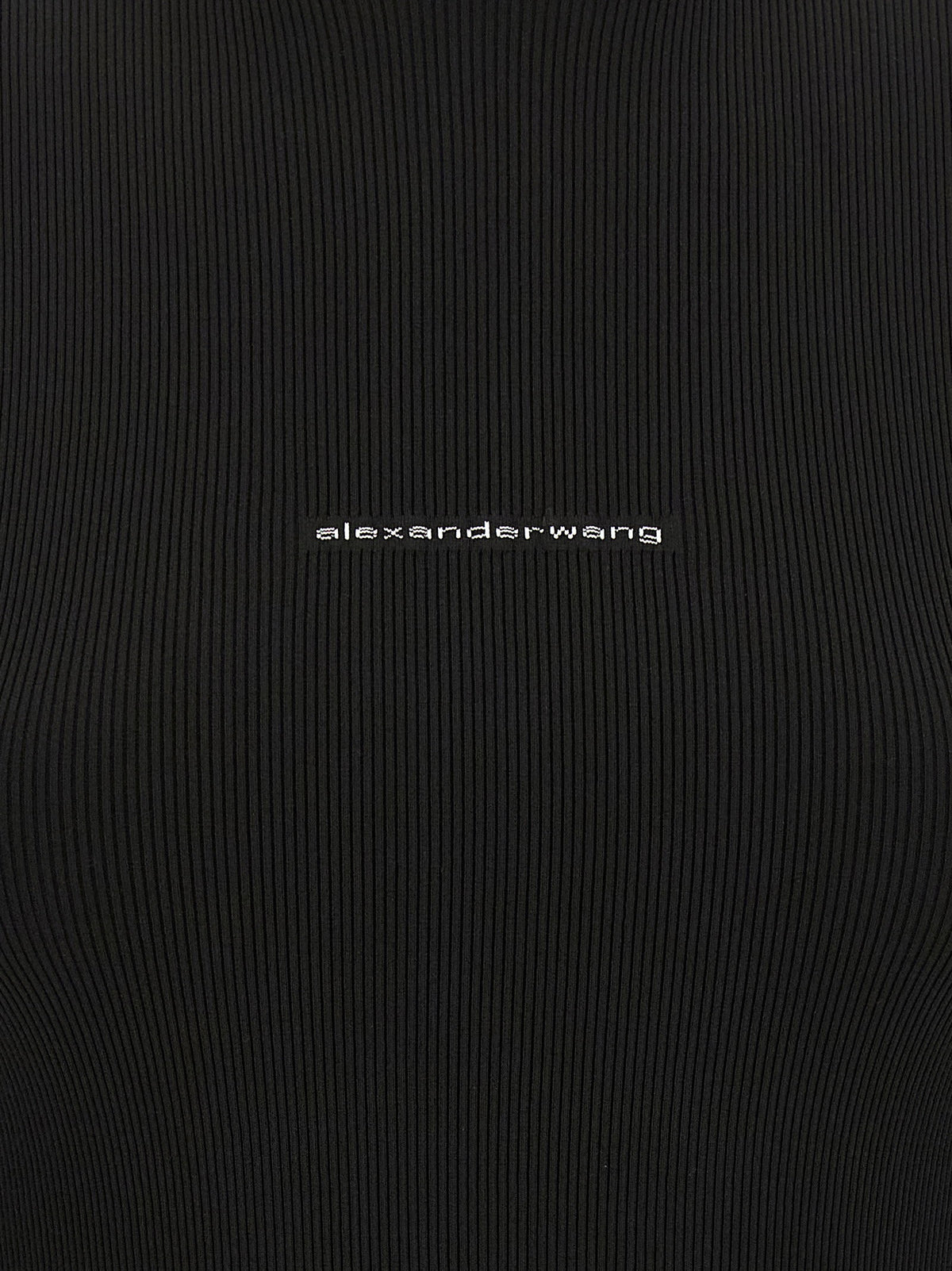Alexander Wang Ribbed Sweater With Logo