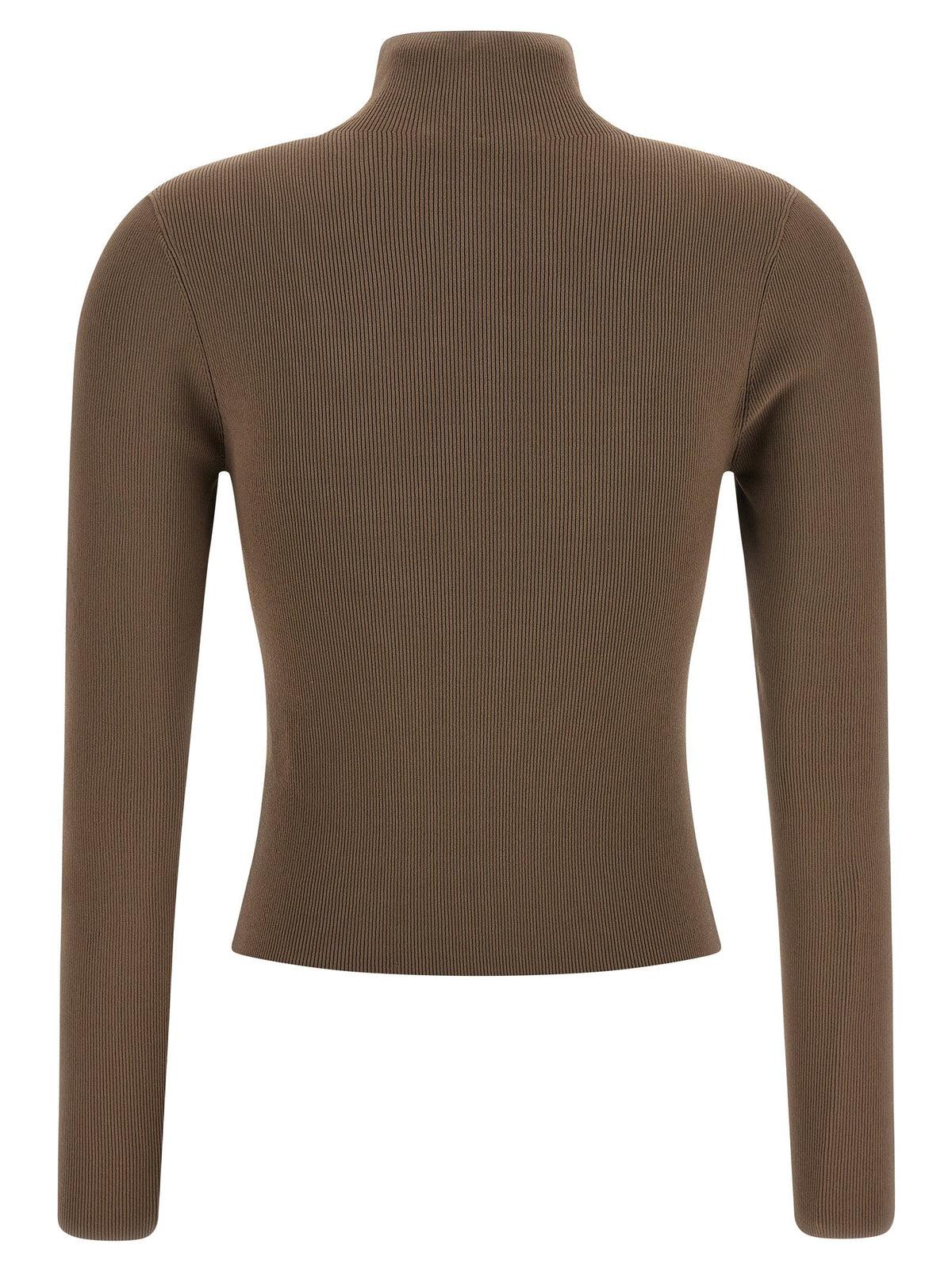 Alexander Wang Logo Ribbed Sweater