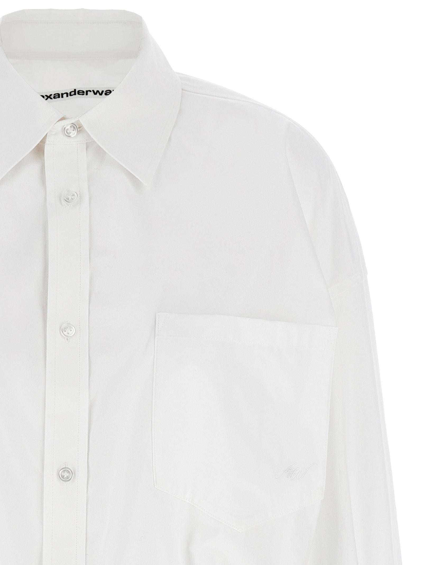 Alexander Wang Pre-styled Shirt Dress W Chain Dress