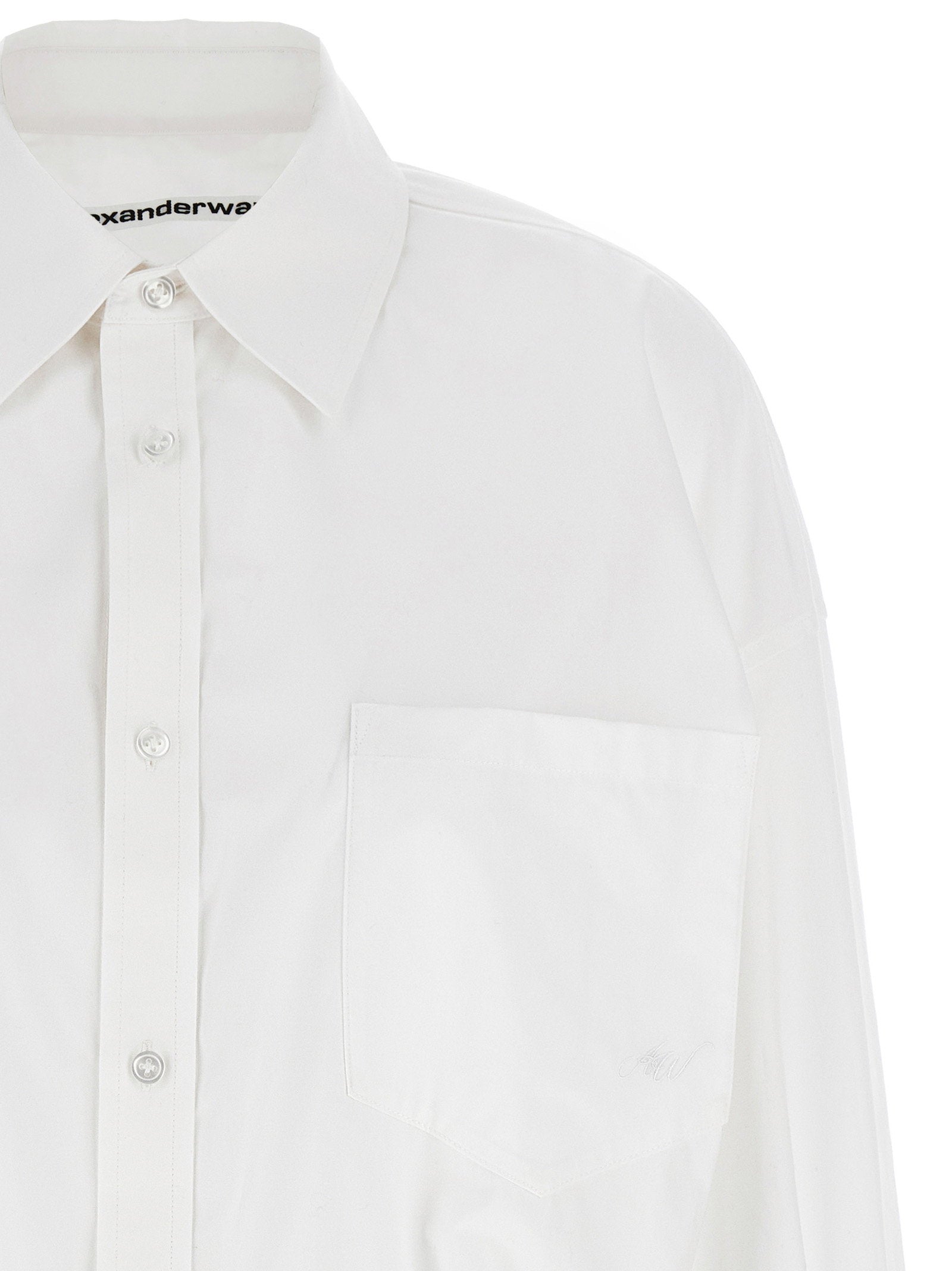 Alexander Wang Pre-styled Shirt Dress W Chain Dress