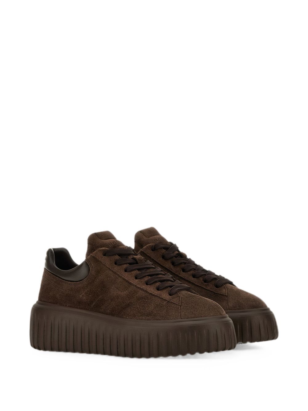 Hogan H-Stripes Leather Sneakers