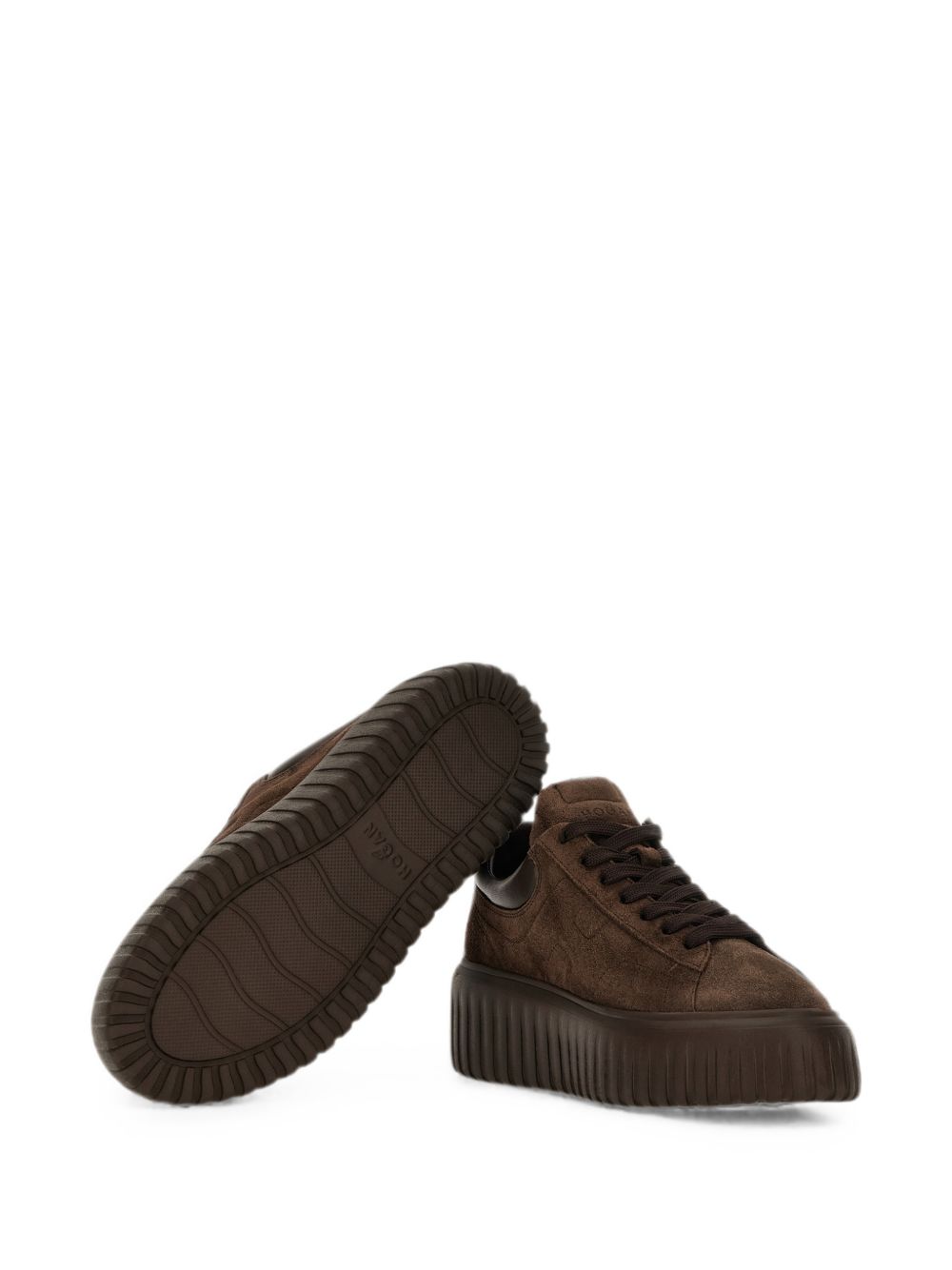 Hogan H-Stripes Leather Sneakers