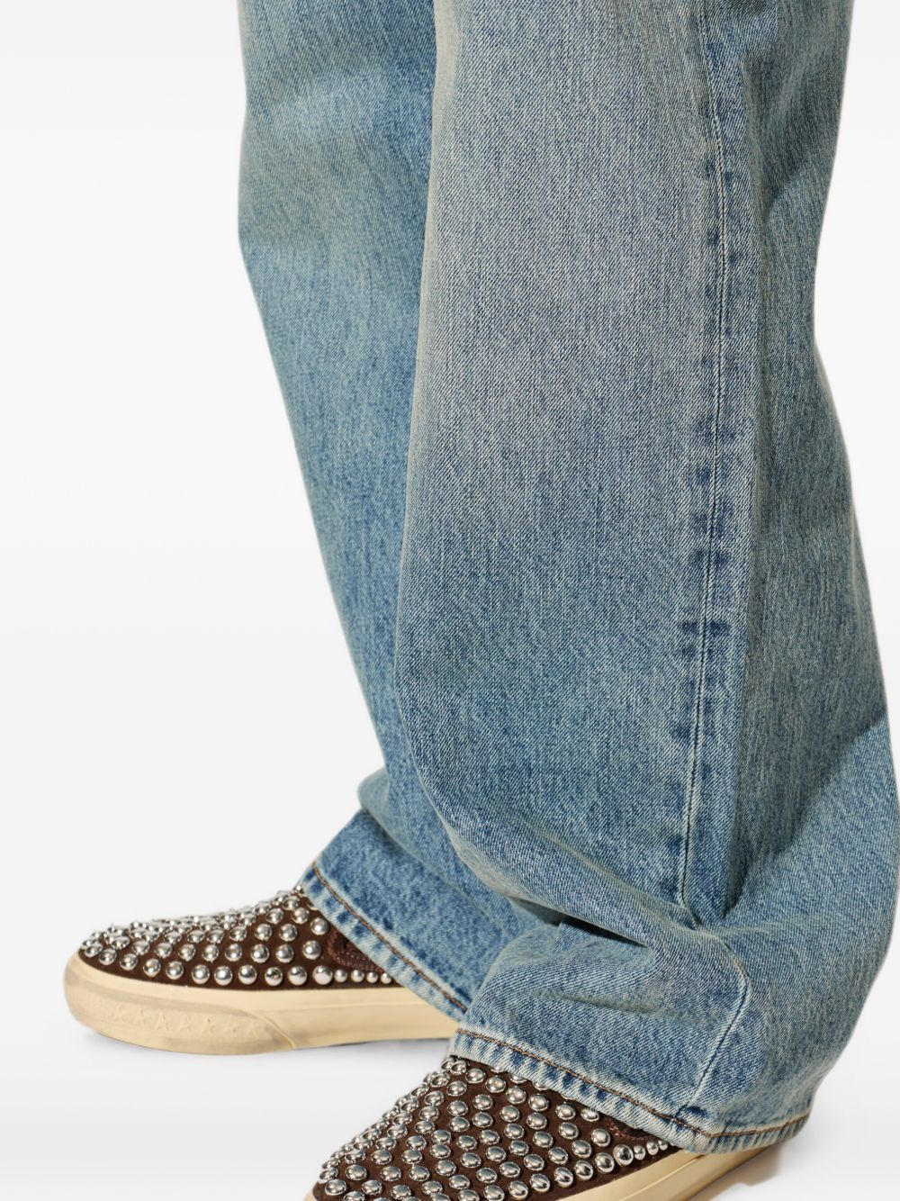 Golden Goose VCE Leather Slip-On Sneakers