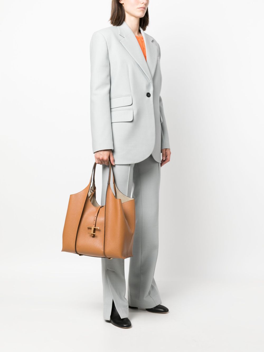 Tod's T Timeless Medium Shopping Bag