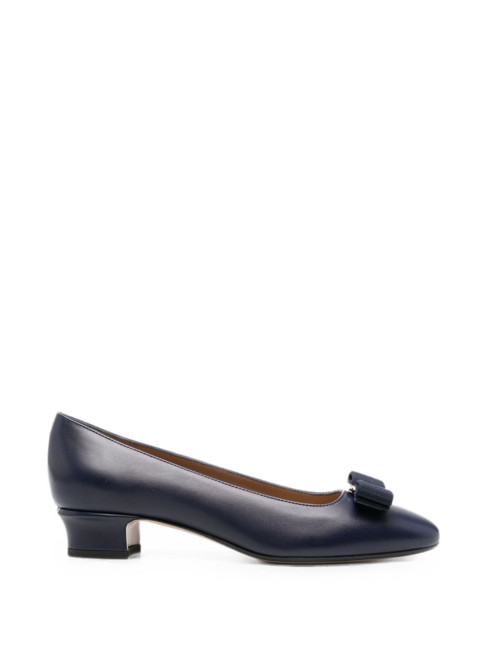 Ferragamo With Heel NAVY