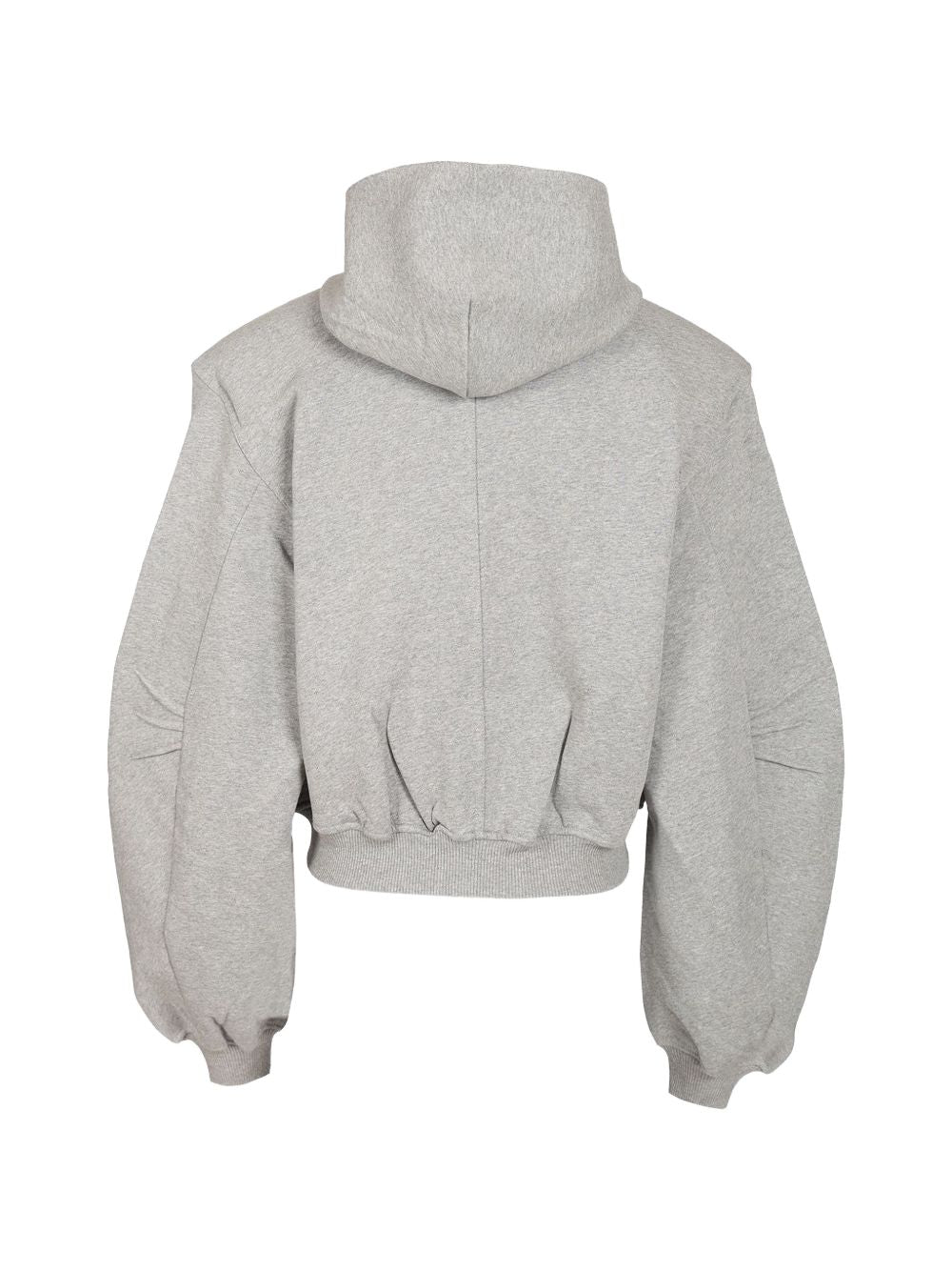 The Attico Logo Zip Sweater