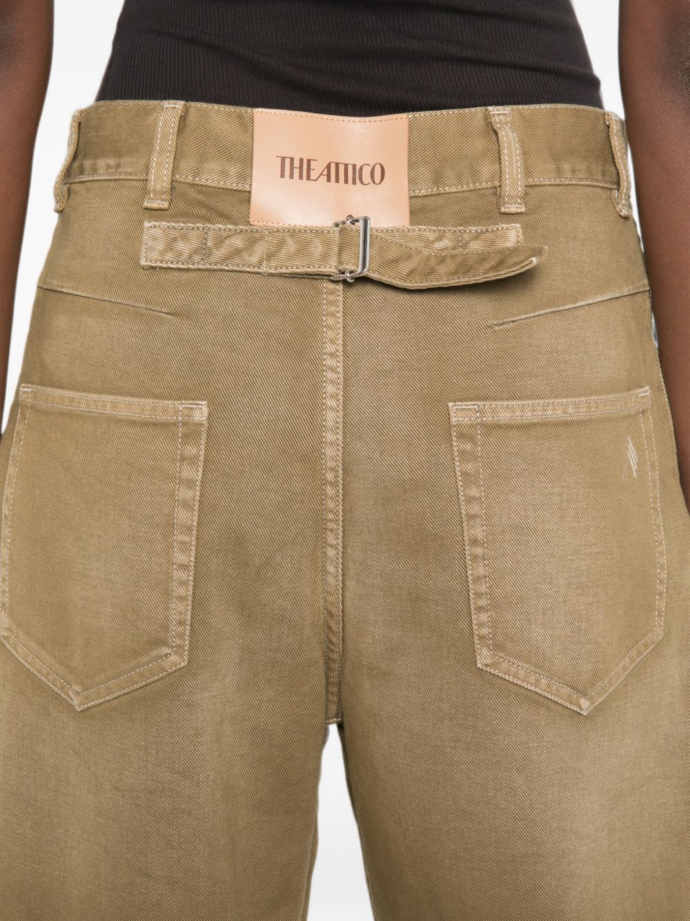 THE ATTICO Jeans GREEN