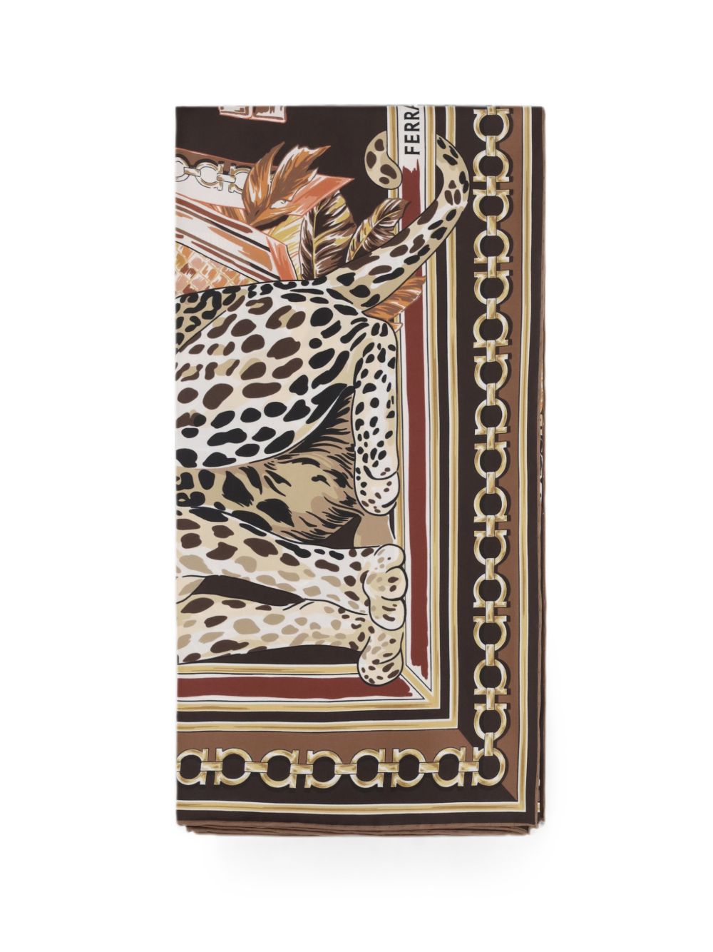 Ferragamo Scarfs BROWN