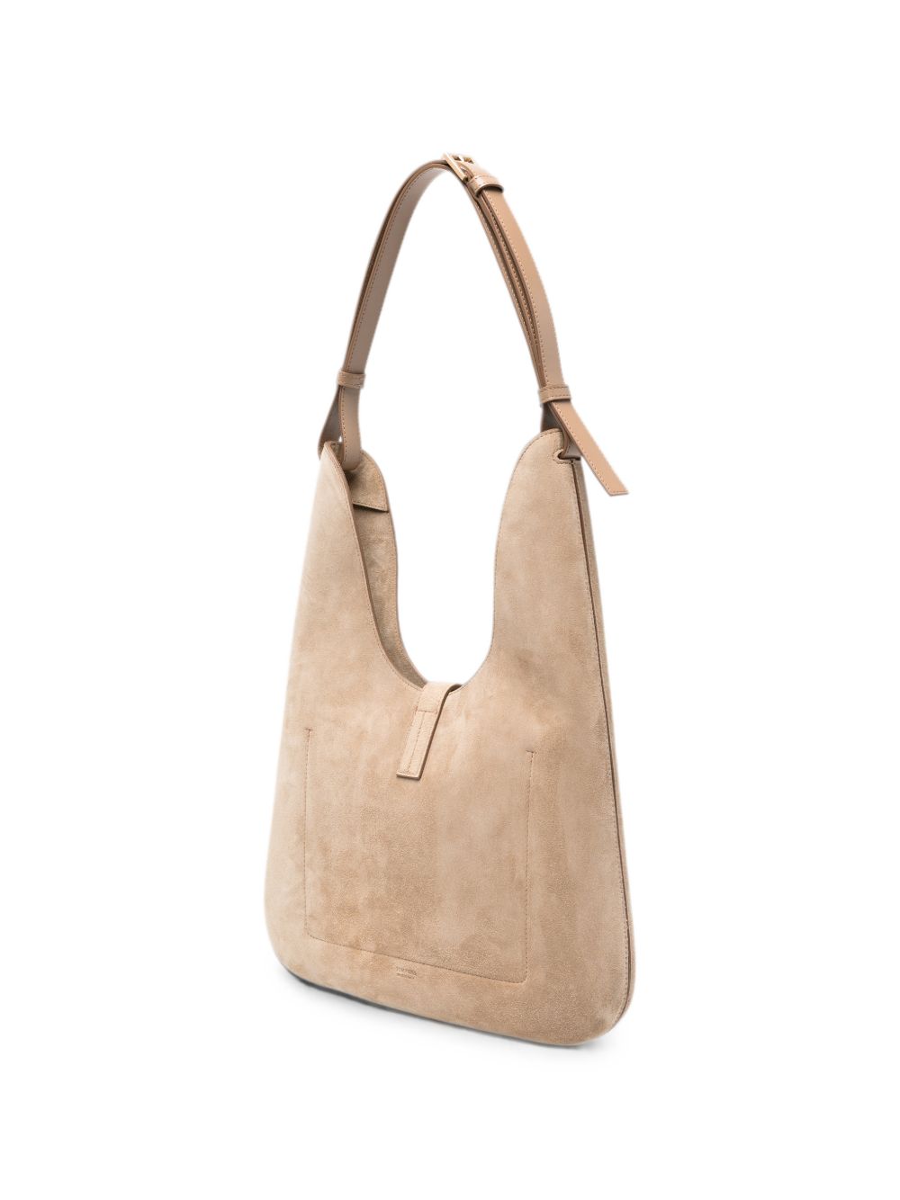 Tom Ford Suede T-Clasp Shoulder Bag