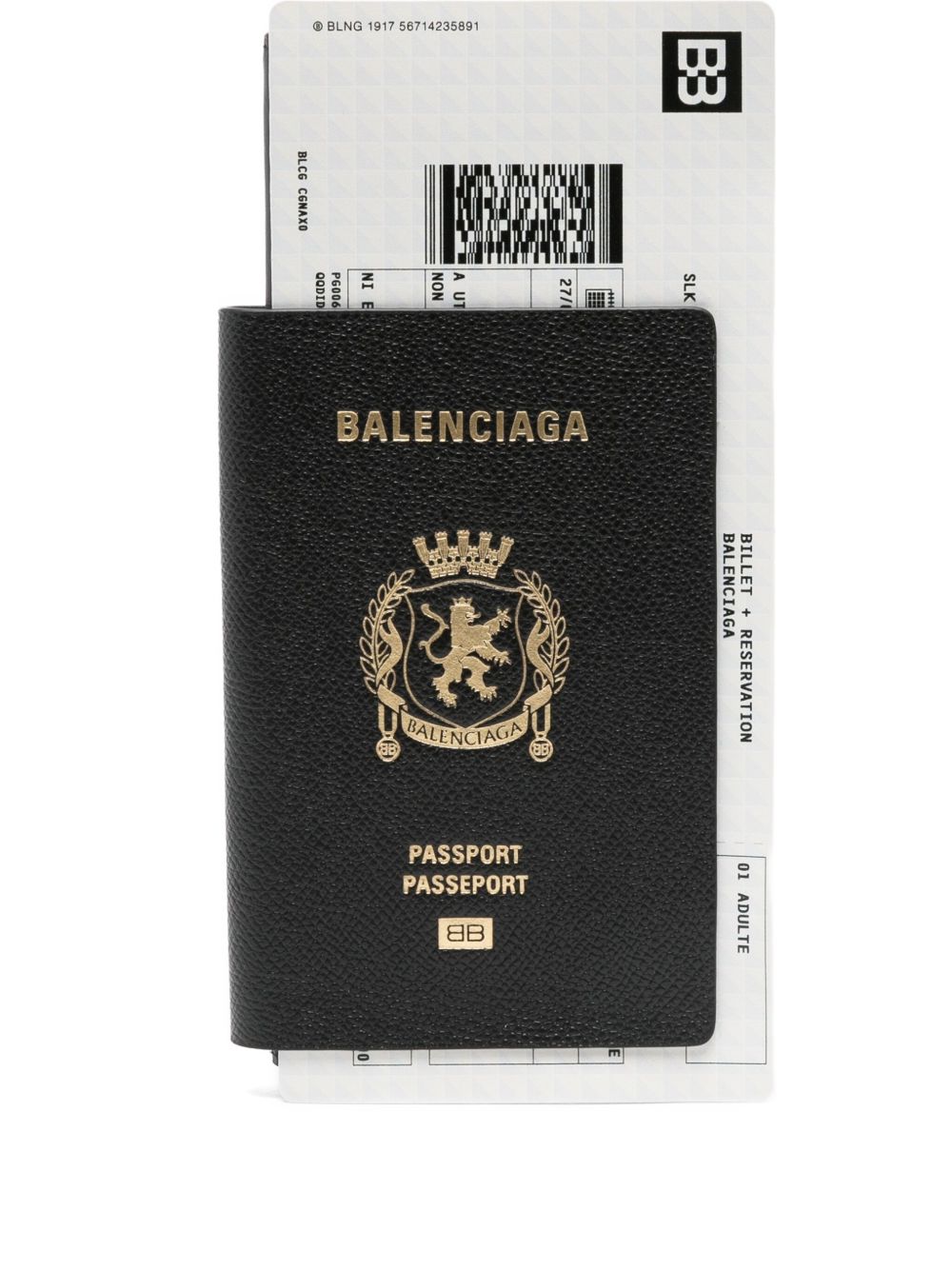 Balenciaga Wallets BLACK