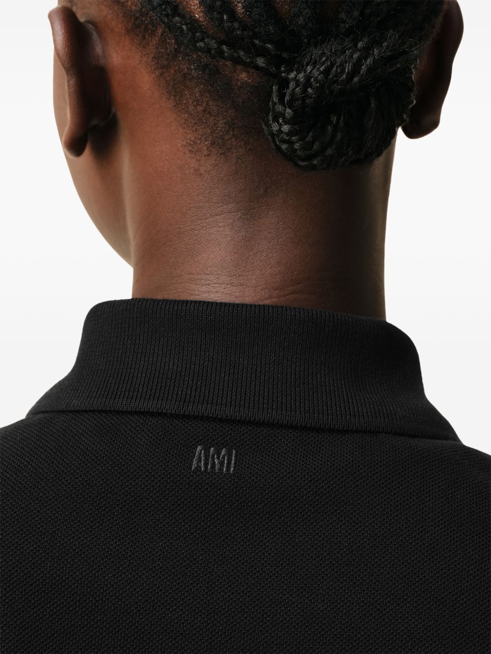 AMI PARIS T-shirts and Polos BLACK