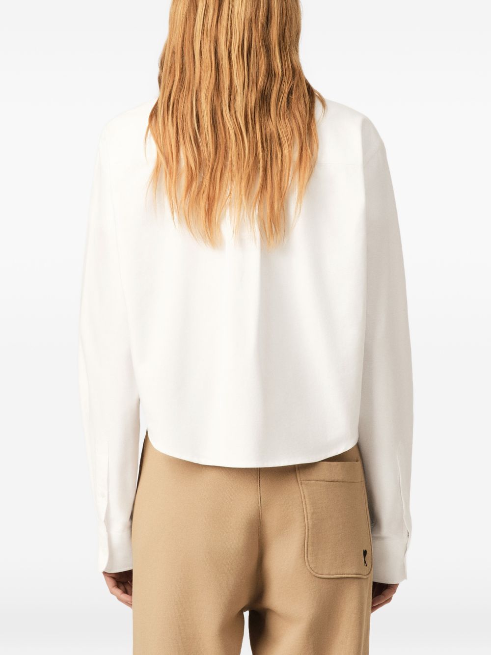 AMI PARIS Shirts WHITE