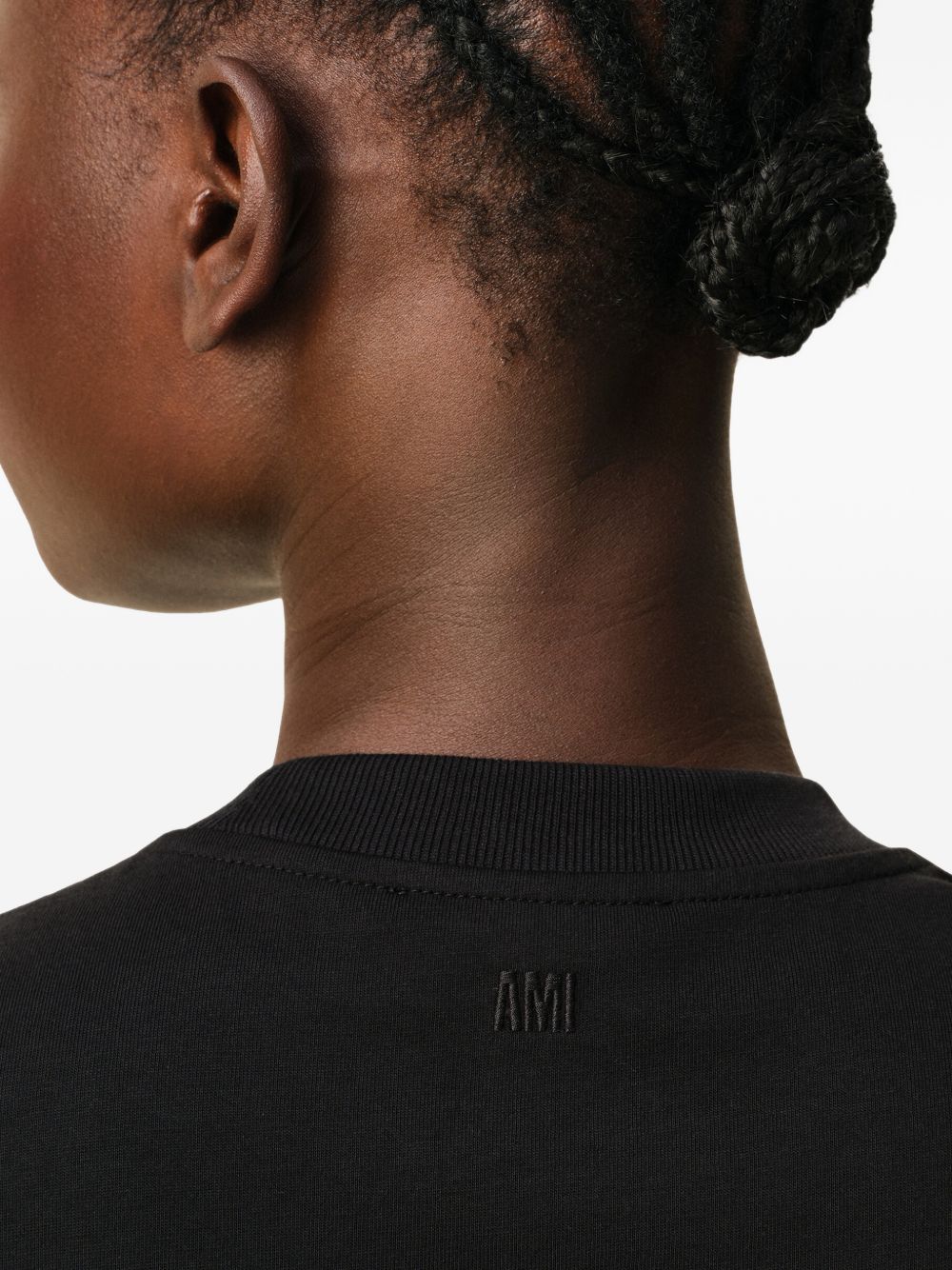 AMI PARIS T-shirts and Polos BLACK