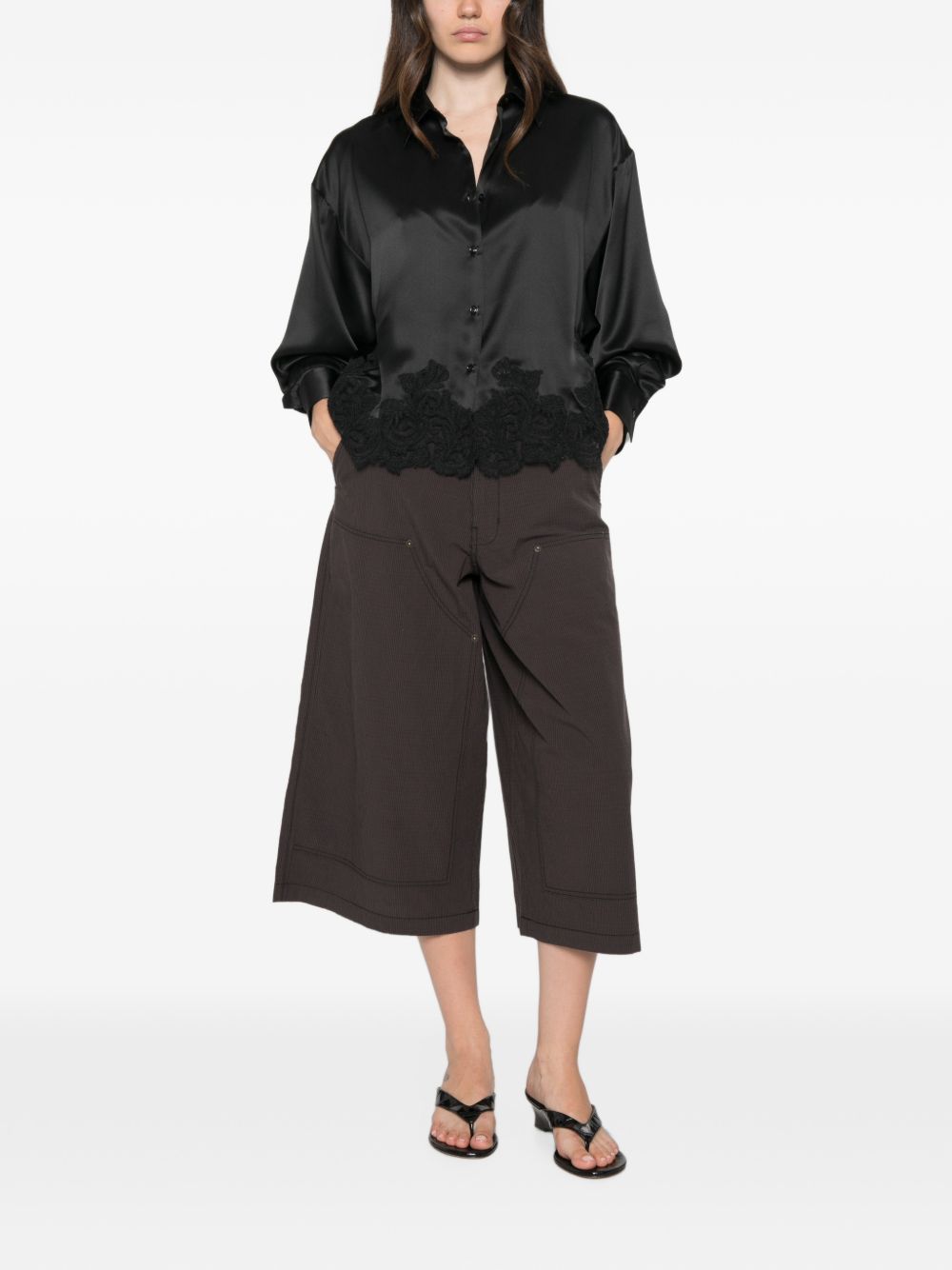Ermanno Scervino Shirts BLACK