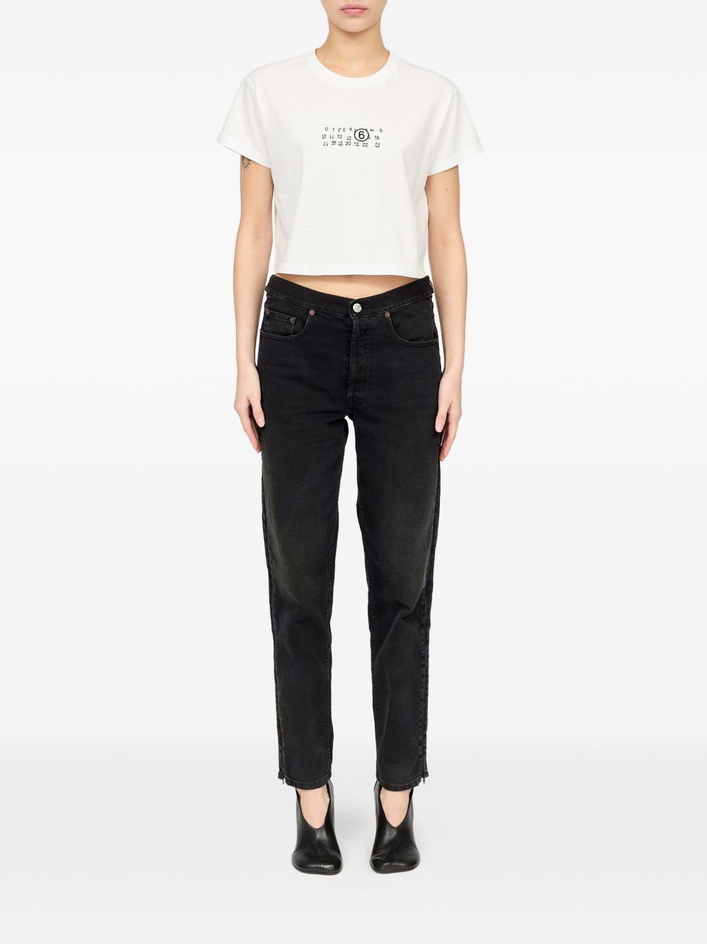 MM6 Maison Margiela T-shirts and Polos WHITE