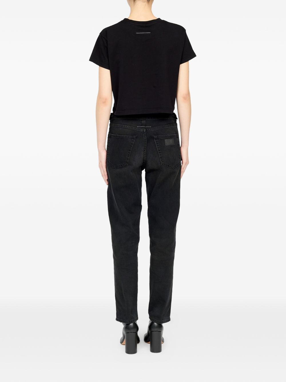 MM6 Maison Margiela T-shirts and Polos BLACK