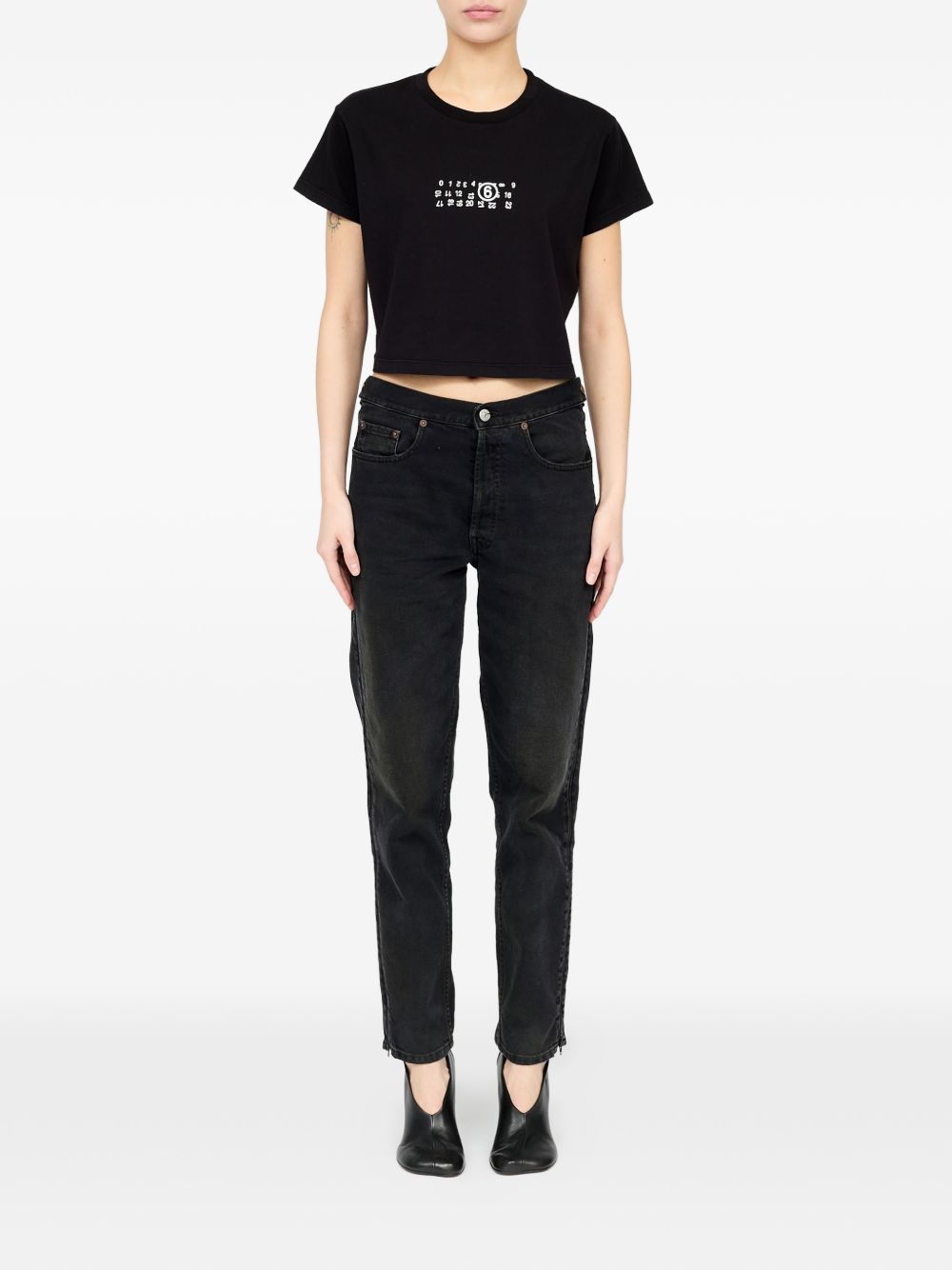 MM6 Maison Margiela T-shirts and Polos BLACK
