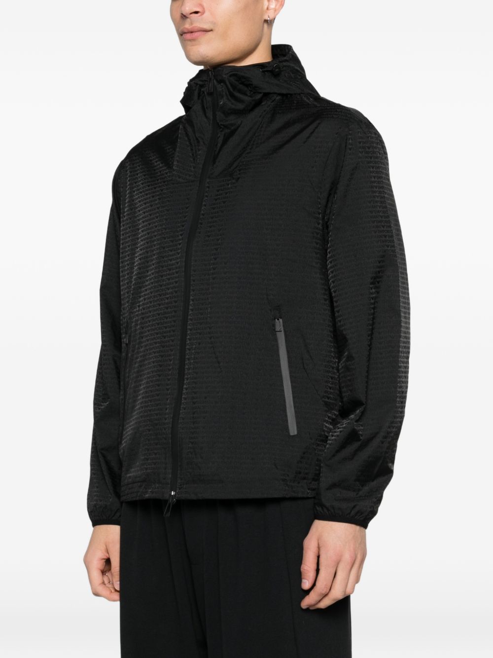 Emporio Armani Coats BLACK