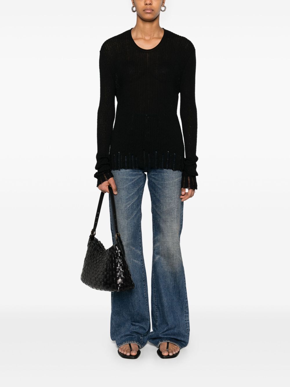 Uma Wang Sweaters BLACK