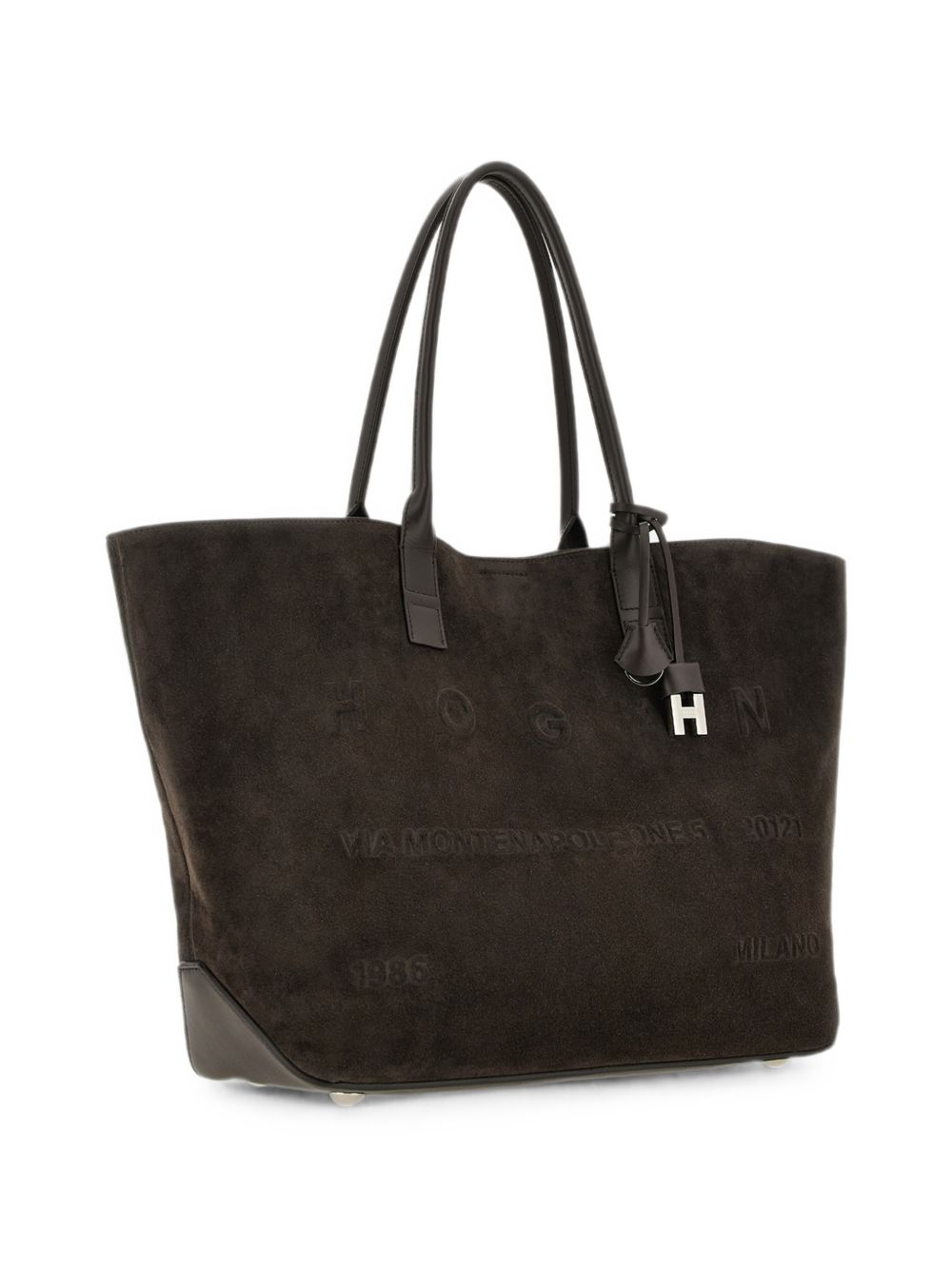 Hogan Address Medium Leather Tote