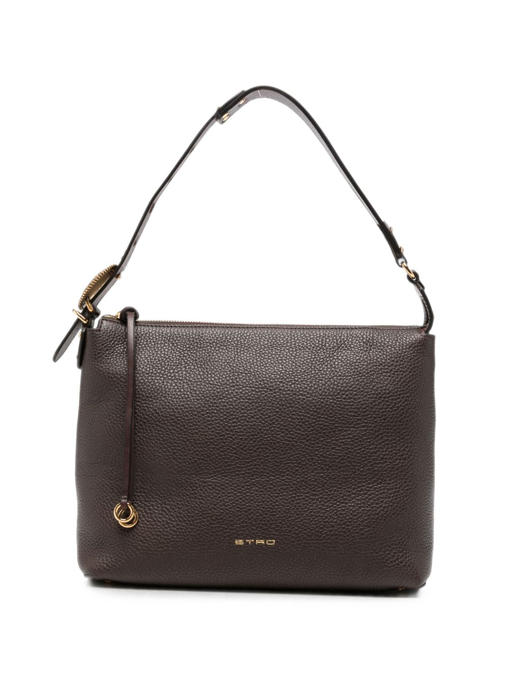 Etro Medium Leather Hobo Bag