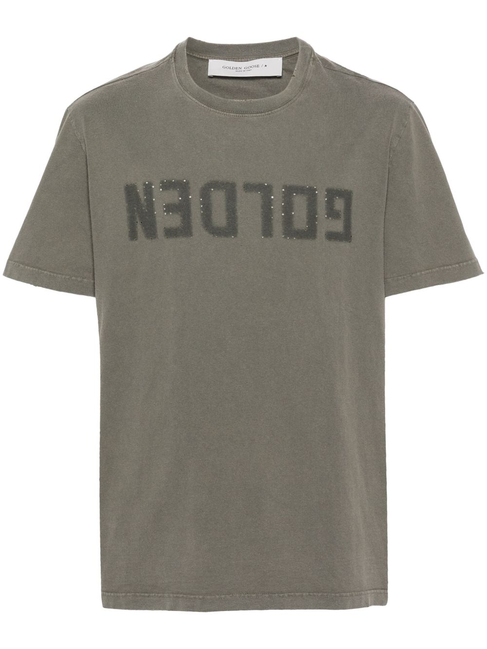 GOLDEN GOOSE T-shirts and Polos GREEN