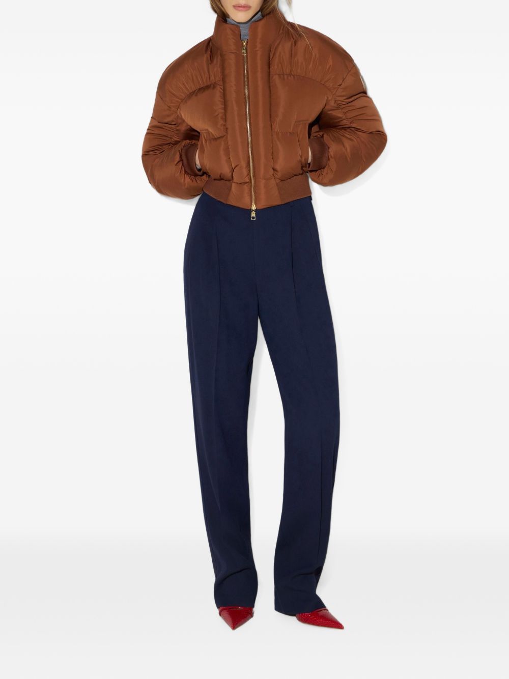 Elisabetta Franchi Coats BROWN