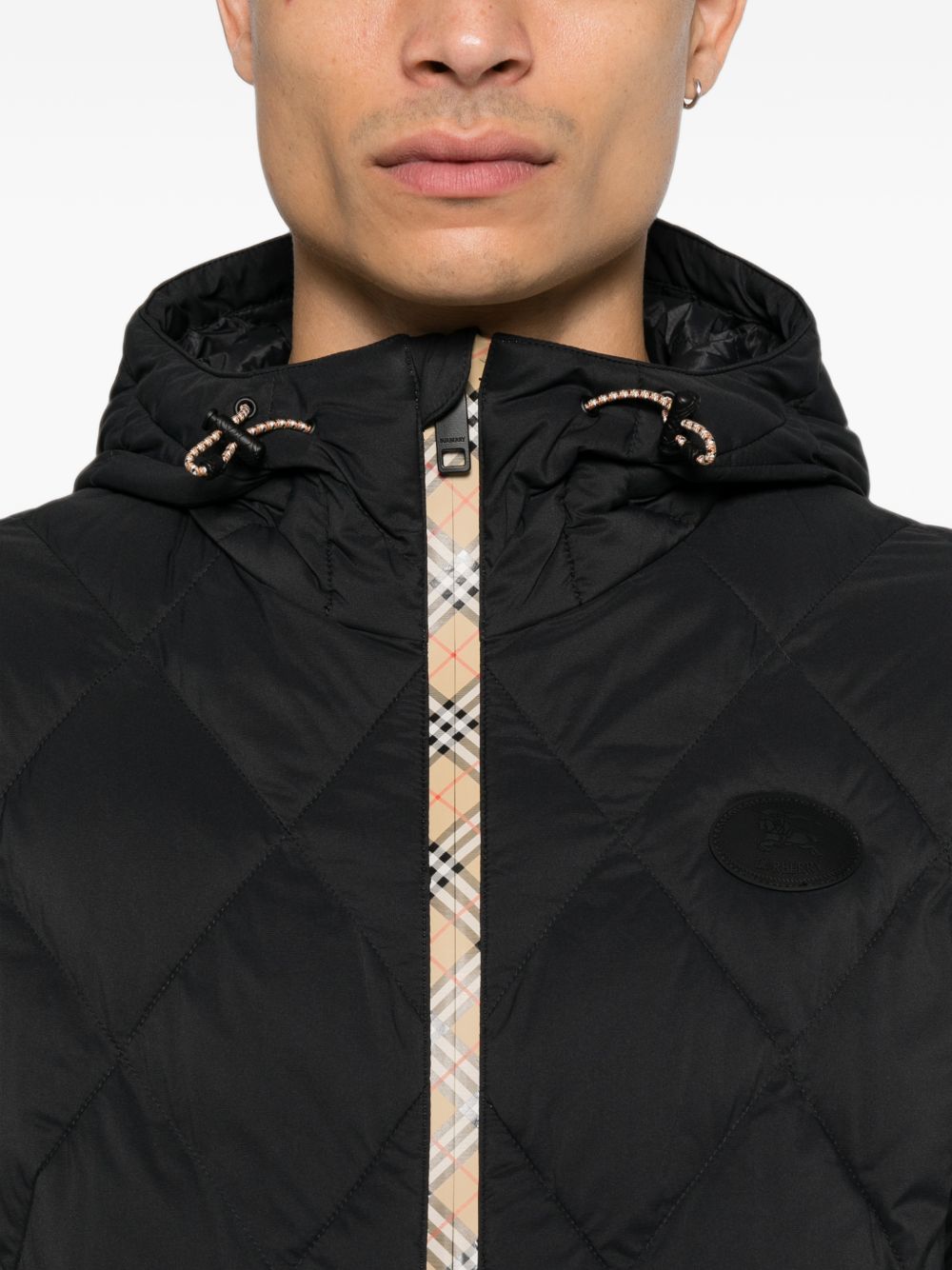 Burberry Coats BLACK
