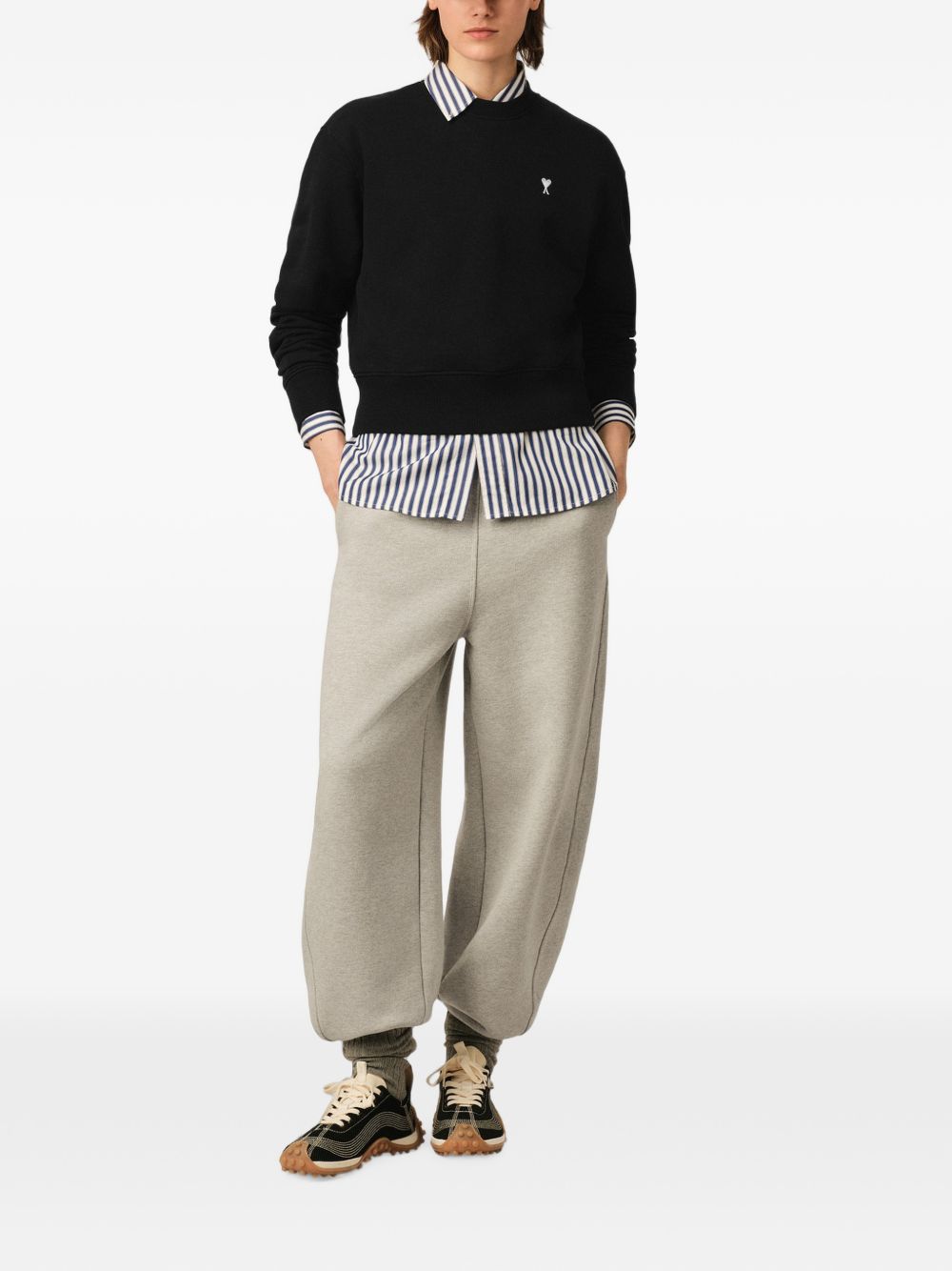AMI PARIS Sweaters BLACK