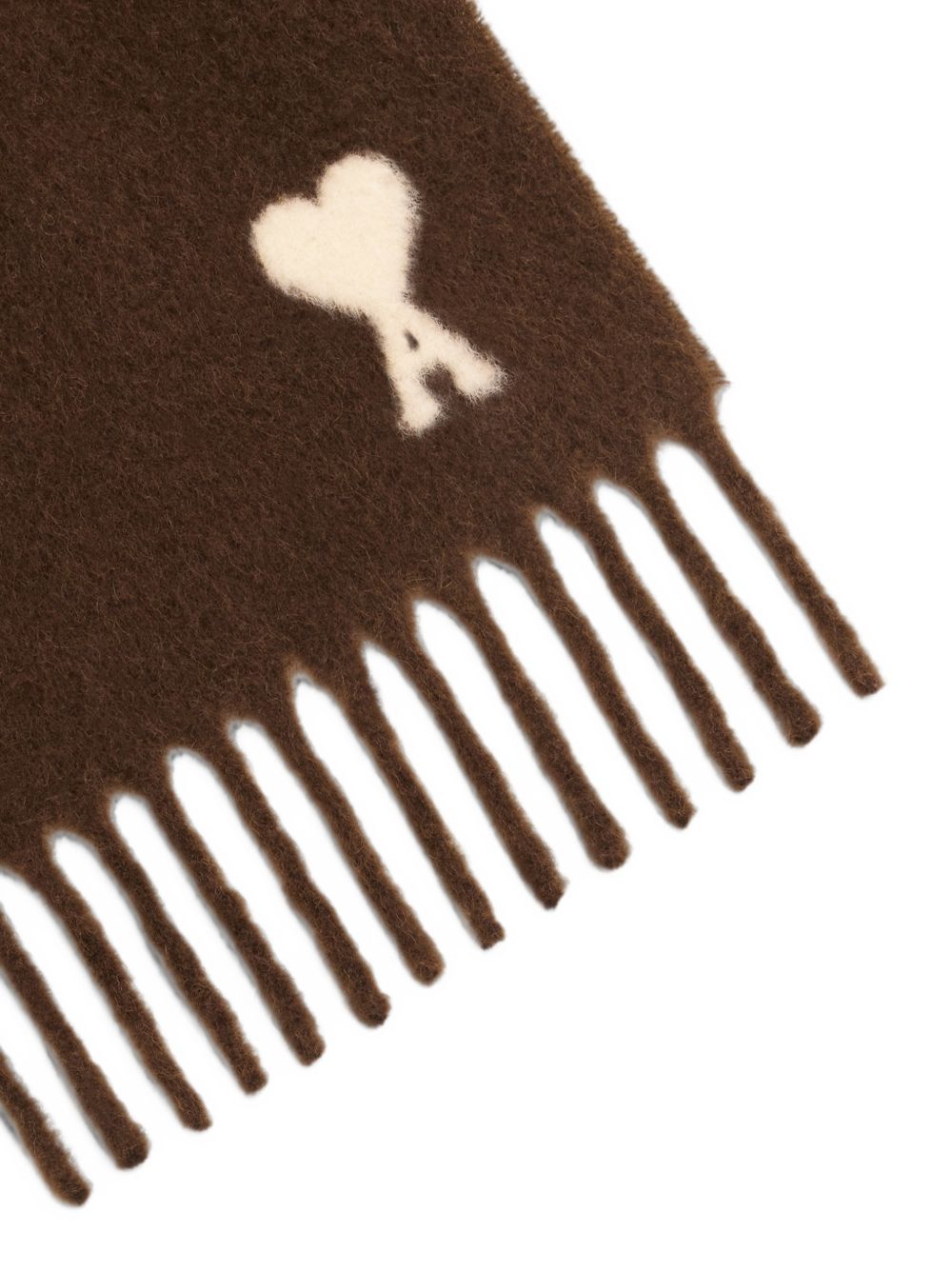 AMI PARIS Scarfs BROWN