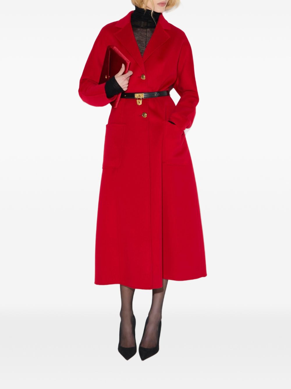 Elisabetta Franchi Coats RED