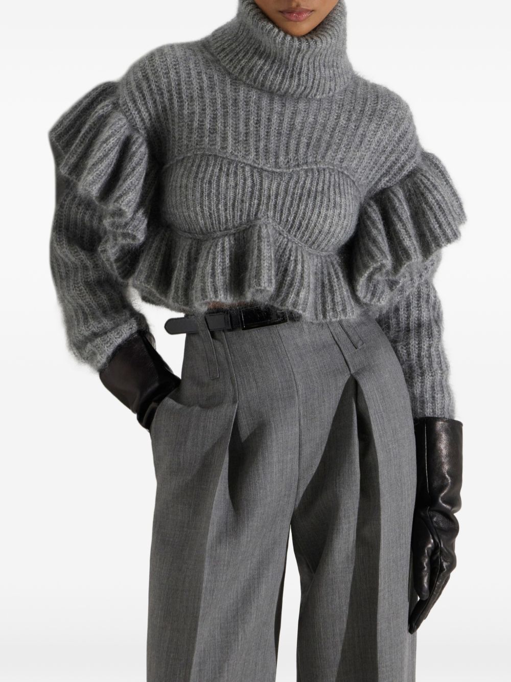 Elisabetta Franchi Sweaters GREY
