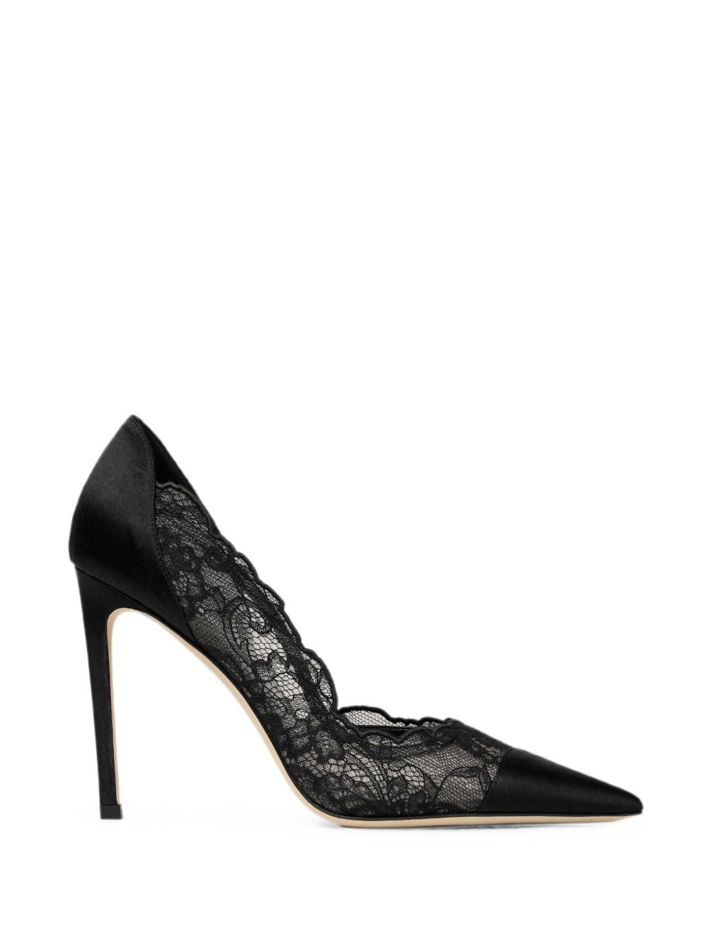 JIMMY CHOO With Heel BLACK