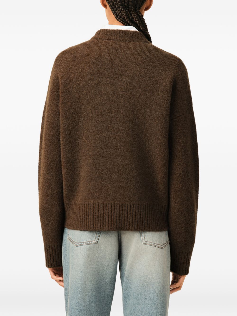AMI PARIS Sweaters BROWN
