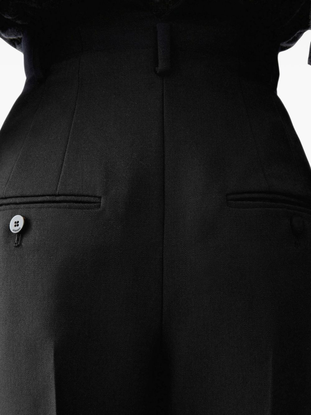 JACQUEMUS Trousers BLACK