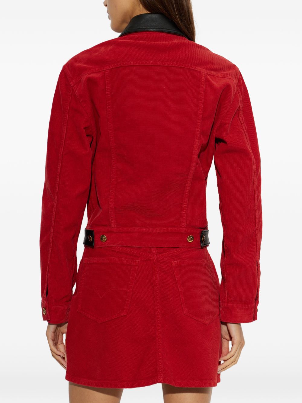 Versace Coats RED