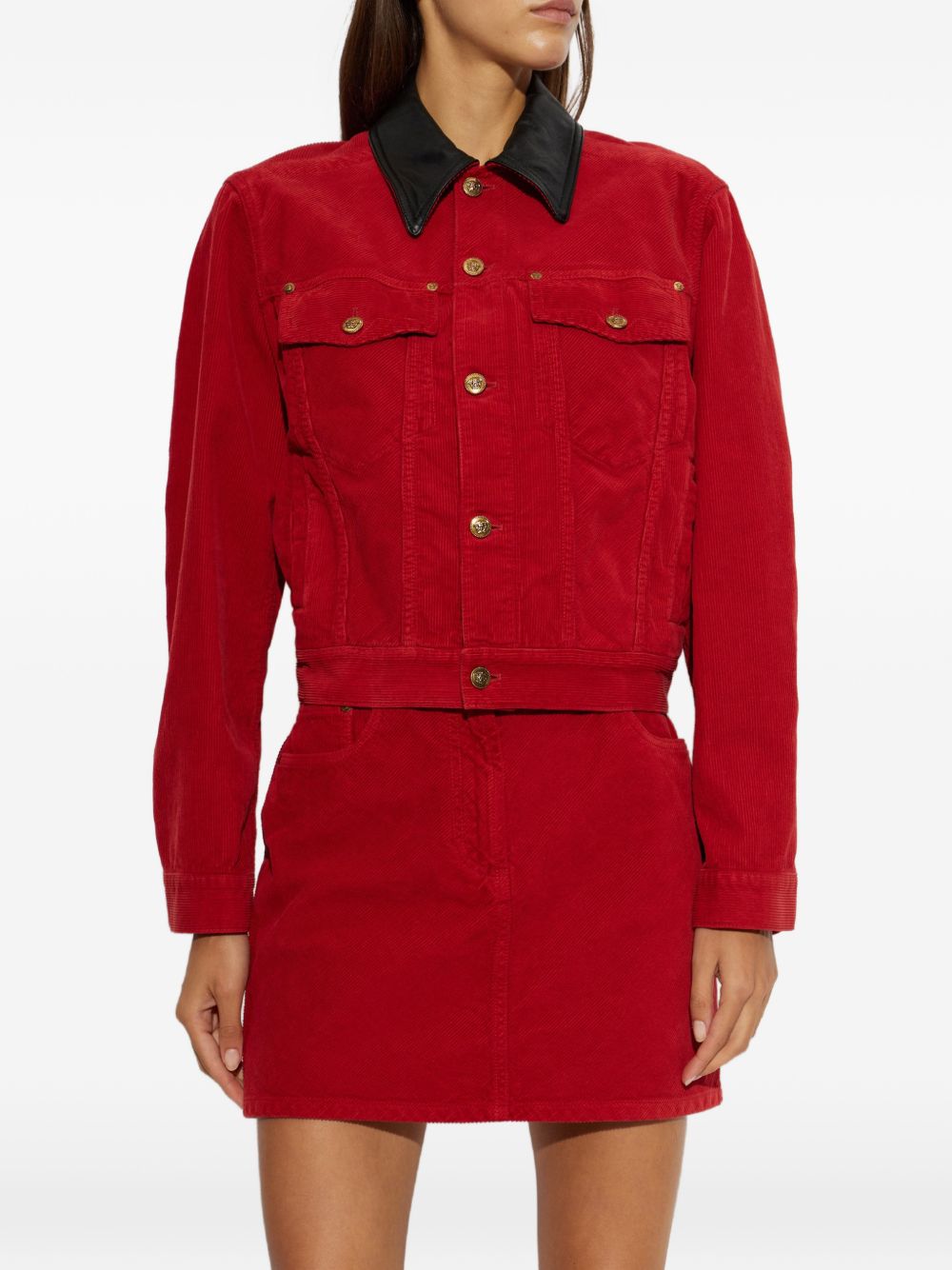 Versace Coats RED