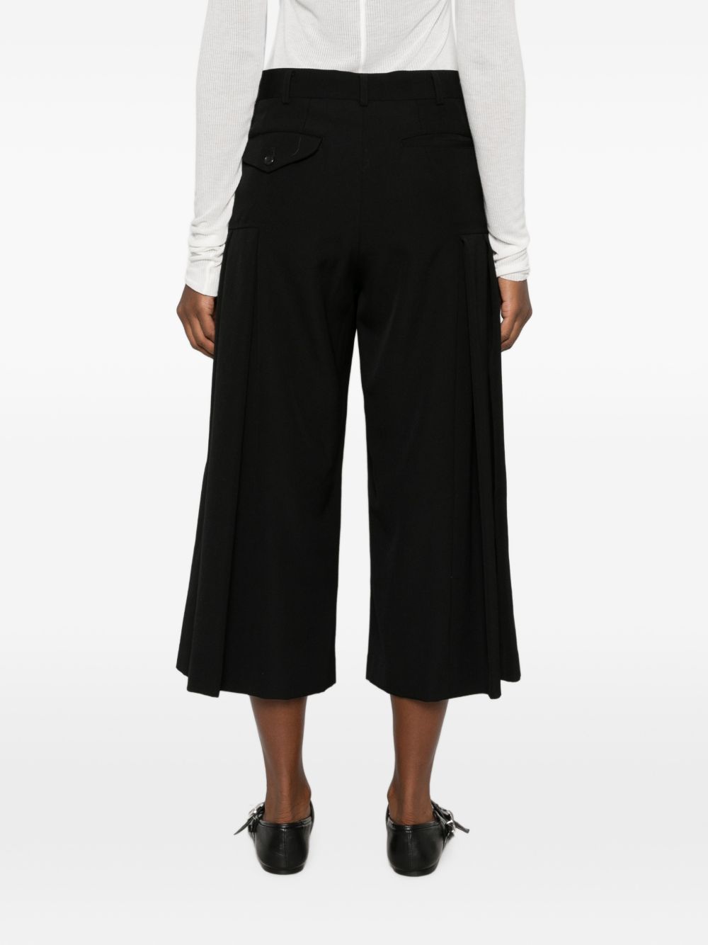 COMME COMME Trousers BLACK