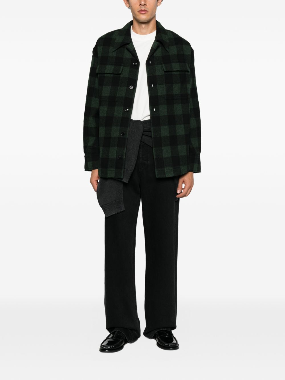 AMI PARIS Shirts GREEN