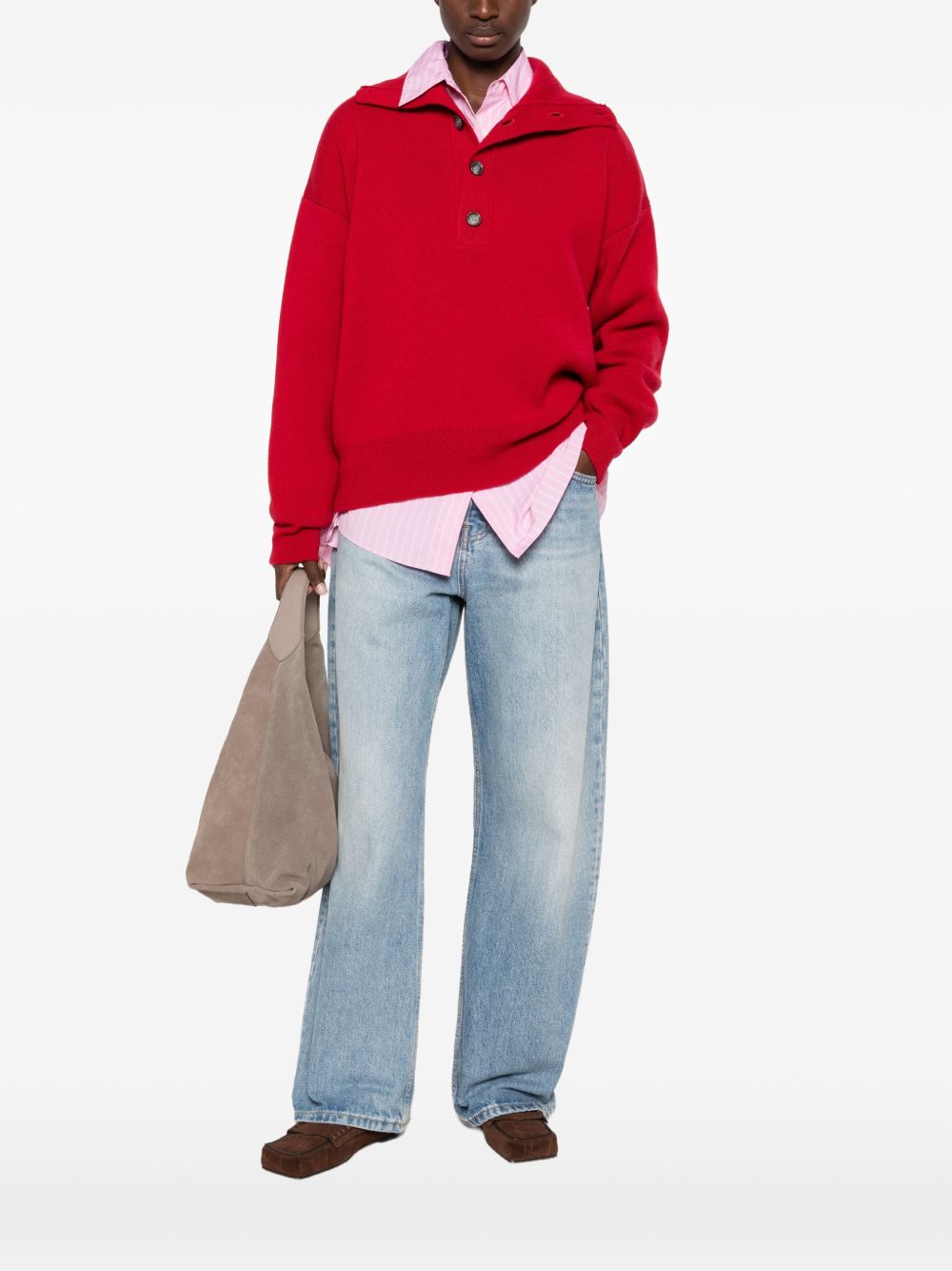 AMI PARIS Sweaters RED