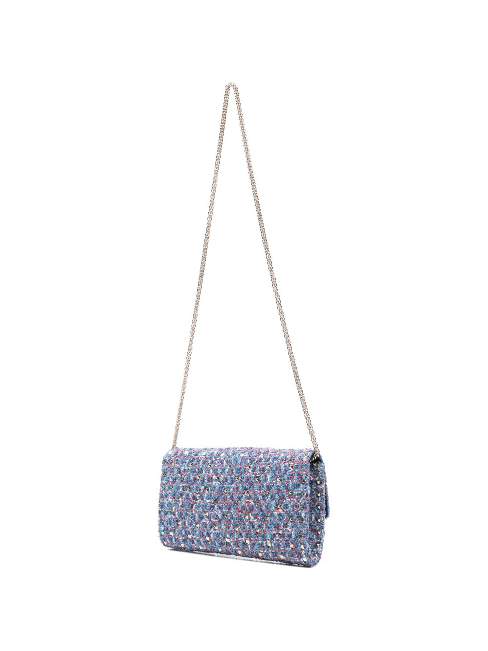 Valentino Garavani Rockstud Spike Tweed Shoulder Bag