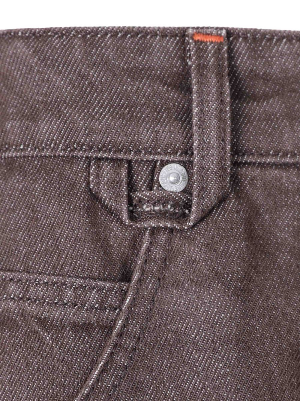 JACQUEMUS Jeans BROWN