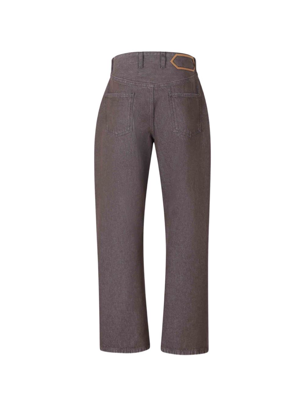 JACQUEMUS Jeans BROWN