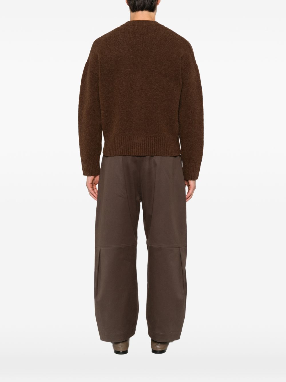 AMI PARIS Sweaters BROWN