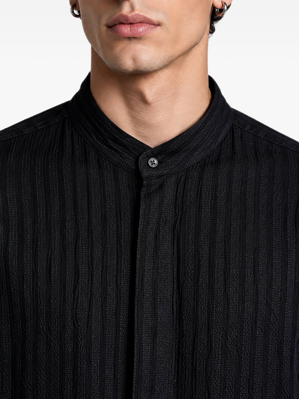 GIORGIO ARMANI Shirts BLACK