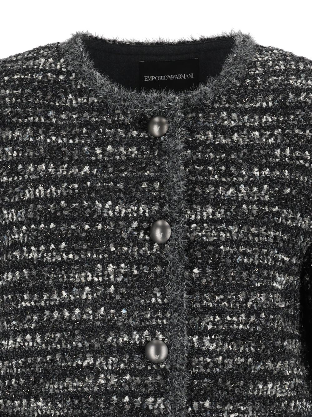 Emporio Armani Tweed Blazer Jacket